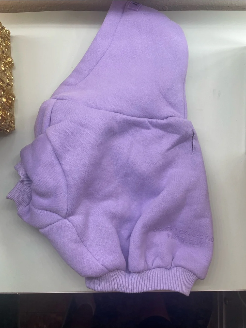 Cozy Lilac Dog Hoodie – Soft Pullover Pet Sweatshirt